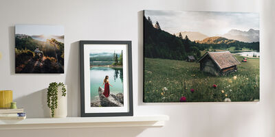 Wandbilder mit eigenen Fotos erstellen | Müller Fotoservice