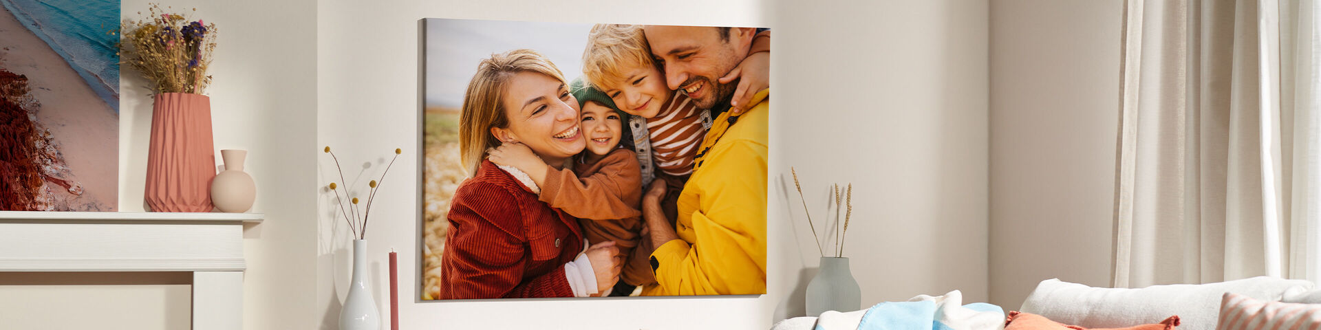 Wandbilder mit eigenen Fotos erstellen | Müller Fotoservice