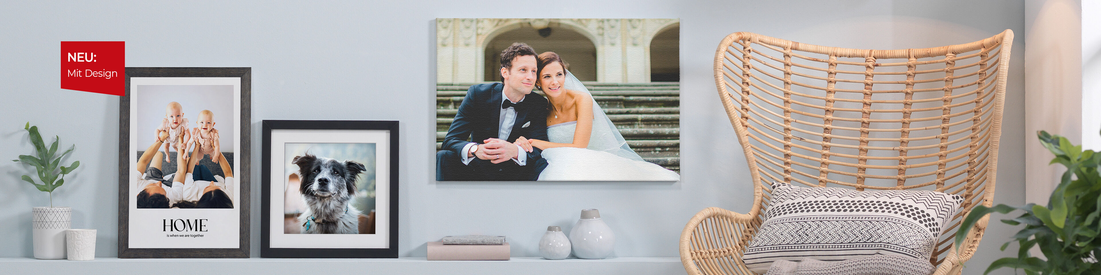 Wandbilder mit eigenen Fotos erstellen | Müller Fotoservice